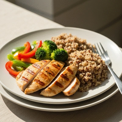 Healthy and balanced postnatal meal